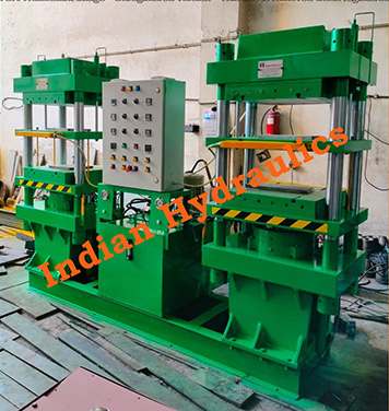 Two Daylight Rubber Moulding Press