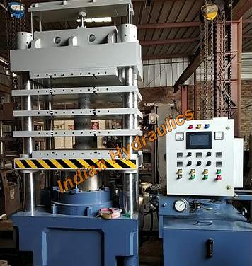 Single Daylight Rubber Moulding Press